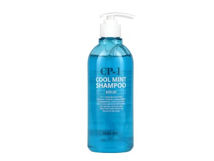 6262 esthetic house cp 1 cool mint shampoo head spa hloubkove cistici sampon s mentolem proti lupum 500 ml (1)