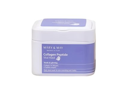 4173 4 mary may collagen peptide vital mask platenkova s kolagenem a peptidy maska 30 ks korejska kosmetika (1)