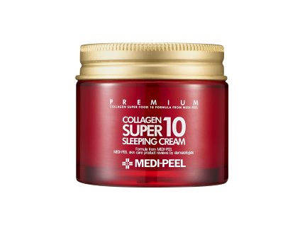 827 medi peel collagen super 10 sleeping cream korejsky kolagenovy nocni krem 70 ml korejska kosmetika