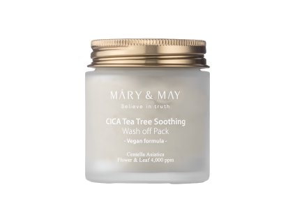 pol pl Mary May CICA Tea Tree Soothing Wash off Pack Maseczka Glinkowa 125g 14253 1