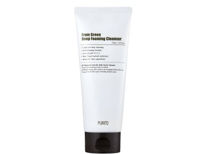 Purito From Green Deep Foaming cleanser - jemná čistící pěna s Pupečníkem Asijským