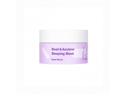 TIAM Snail Azulene Sleeping mask - regenerační noční maska s Azulenem