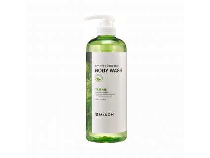 Mizon My Relaxing Time Body Wash Tea Tree - sprchový gel s obsahem Tea Tree