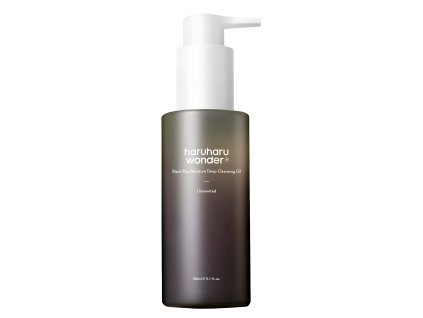 Haruharu Wonder Black Rice Moisture Deep Cleansing Oil Unscented - čistící olej bez parfemace pro citlivou pleť