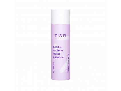 TIAM Snail Azulene water Essence - pleťová essence s Azulenem a filtrátem šnečího sekretu