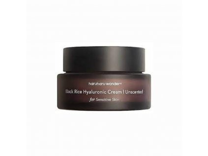 Haruharu Wonder Black rice Hyaluronic cream Unscented - hydratační pleťový krém bez parfemace