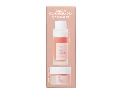 DR CEURACLE Vegan Kombucha Tea Beginning Set 2pieces Korean Mini Travel Kit PURESEOUL UK KBeauty Shop Box