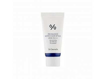 Dr. Ceuracle Pro Balance Biotics Clear Up Sun SPF50+PA++++ - ochranný tónovací krém