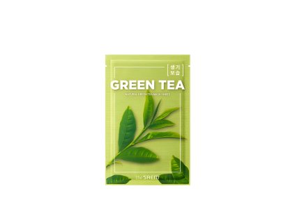 the saem natural green tea mask sheet 21ml