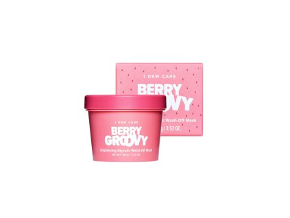 I Dew Care Berry Groovy - smývatelná rozjasňující pleťová maska