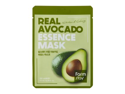 cze pl Farmstay Real Avocado Essence Mask Vyzivujici a zklidnujici maska s avokadem 23ml 1ks 20038 1