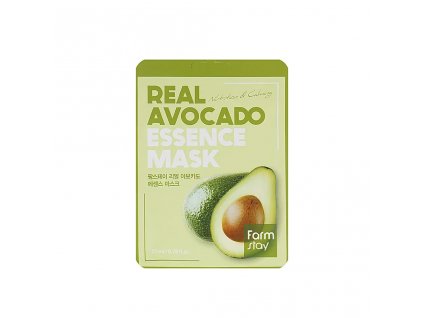 Farm Stay Real Avocado Essence mask - vyživující pleťová maska s Avokádovým extraktem