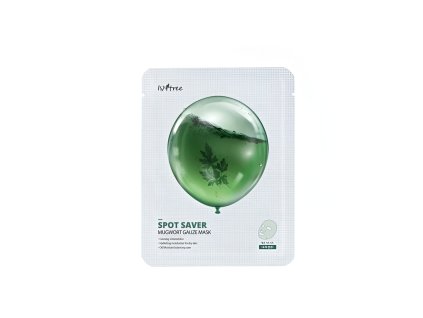 4286 1 isntree spot saver mugwort gauze mask zklidnujici pletova maska s vytazkem z pelynku