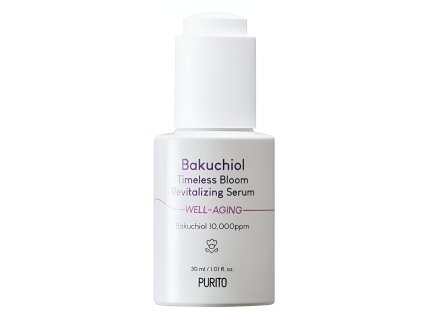 3906 purito bakuchiol timeless bloom revitalizing serum revitalizacni pletove serum 30 ml korejska kosmetika