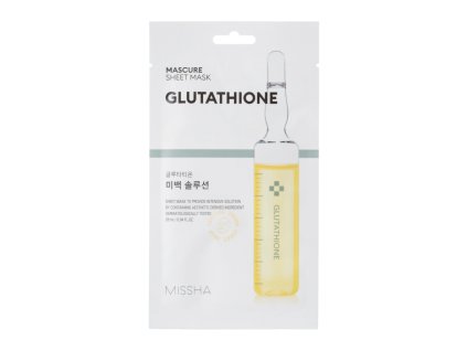 cze pl Missha Mascure Sheet Mask Glutathione Platynkova maska s glutathionem 28 ml 5432 2