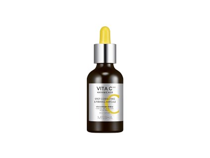 4562 4 missha vita c plus spot correcting and firming ampoule rozjasnujici serum s vitaminem c