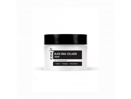 Coxir Black snail collagen cream - krém pro zralou pleť se šnečím mucinem a kolagenem