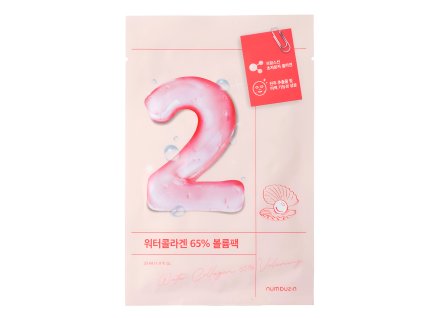 cze pl Numbuzin No 2 Water Collagen 65 Voluming Sheet Mask Textilni maska proti starnuti 33 g 15667 1