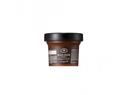 Skinfood Black Sugar Perfect Essential scrub 2x - pleťový peeling s černým cukrem