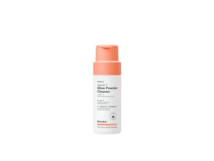 hanskin vitamin c glow powder cleanser 70g