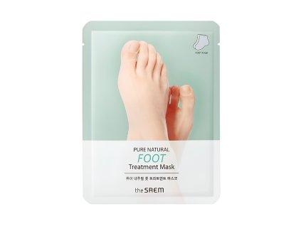3725 the saem ciste prirodni maska na nohy hydratacni a zvlacnujici maska na nohy s parafinem 8g x 2