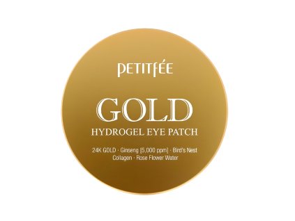 1998 99 petitfee gold hydrogel eye patch hydrogelova maska na ocne okolie s 24 karatovym zlatom 60ks naplasti (1)