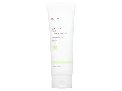 IUNIK Centella Mild Cleansing foam - zklidňující čistící pěna s Pupečníkem Asijským