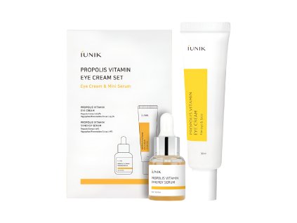 iUNIK Propolis Vitamin Ocni krem a serum Set (1)