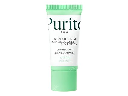 purito seoul wonder releaf centella daily sun lotion spf 50 travel size ultralekki krem przeciwsloneczny spf50 pa 15 ml
