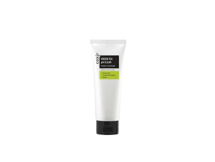 coxir green tea ph clear foam cleanser 150ml