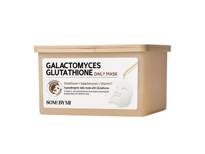 6388 1 korejska kosmetika some by mi galactomyces glutathione daily mask rozjasnujici pletova maska s fermenty a glutathionem 30 k