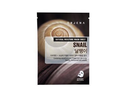 orjena natural moisture snail face mask sheet 23ml