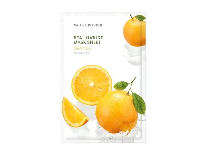 ni1812 real nature orange mask sheet 878411