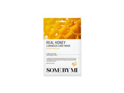 1758 3 some by mi real honey luminous care mask