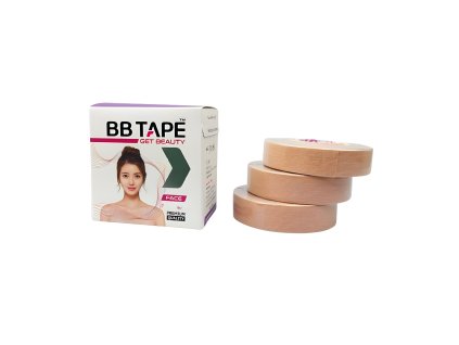 BB Tape Face Tape Beige - Liftingové obličejové tejpy 1,7cmx5m