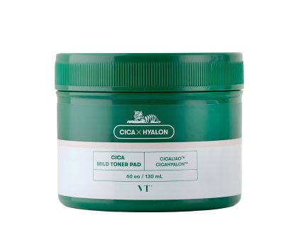 cze pl VT Cosmetics CICA Mild Toner Pad Exfoliacni polstarky na oblicej s centelou a kyselinou salicylovou 60ks 130ml 20963 1