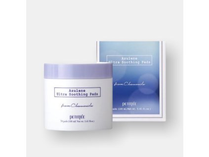 Petitfée Azulene Ultra Soothing Pads - zklidňující vlhčené tamponky