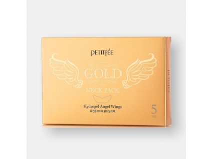 Petitfée Gold Neck Pack - liftingová hydrogelová maska na krk