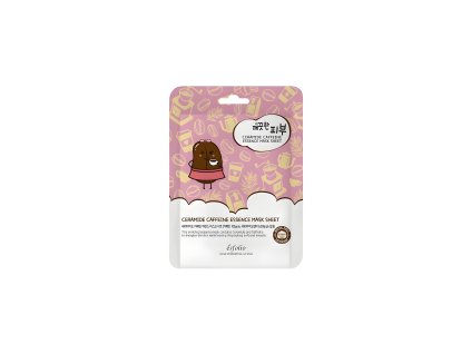 75505 8809589393549 pure skin ceramide caffeine essence mask sheet