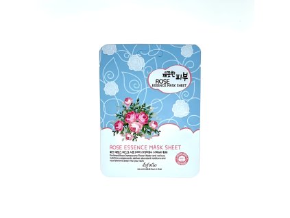 Esfolio Rose Essence Mask Sheet - vyživující maska s vodou z Damašské růže