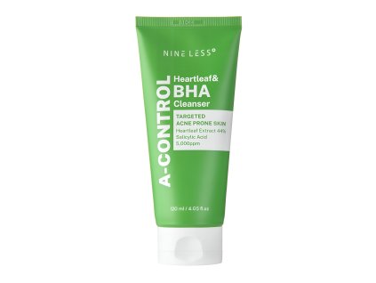 cze pl Nine Less A Control Heartleaf BHA Cleanser Exfoliacni myci gel na oblicej 120 ml 19795 1