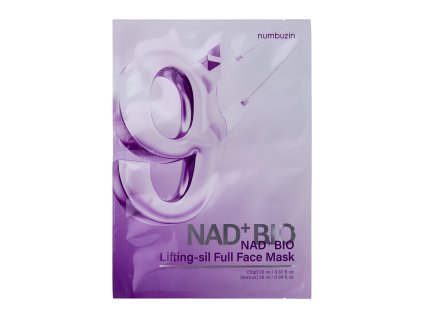 cze pl Numbuzin No 9 NAD Bio Lifting Full Cover Facial Mask Liftingova pletova maska s koenzymem NAD 26 ml 24075 1