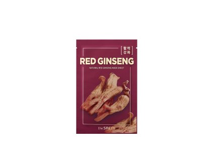 the saem natural red ginseng mask sheet 21ml