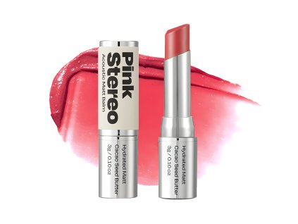 Alternativestereo Acoustic Matt Balm No.2 Pink Stereo - hydratační matný balzám na rty