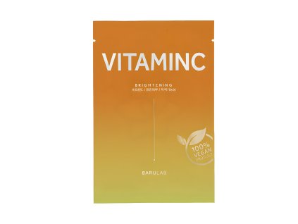 Barulab The Clean Vegan Mask Vitamin C - rozjasňující plátýnková maska s Vitamínem C