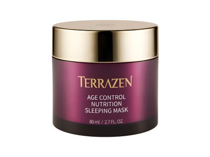 7081 korejska kosmetika terrazen age control nutrition sleeping mask regeneracni nocni pletova maska 80 ml
