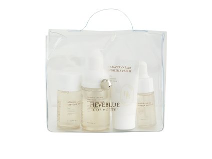 HEVEBLUE Salmon Caring Centella Special Travel Kit Bag - cestovní sada miniatur s PDRN