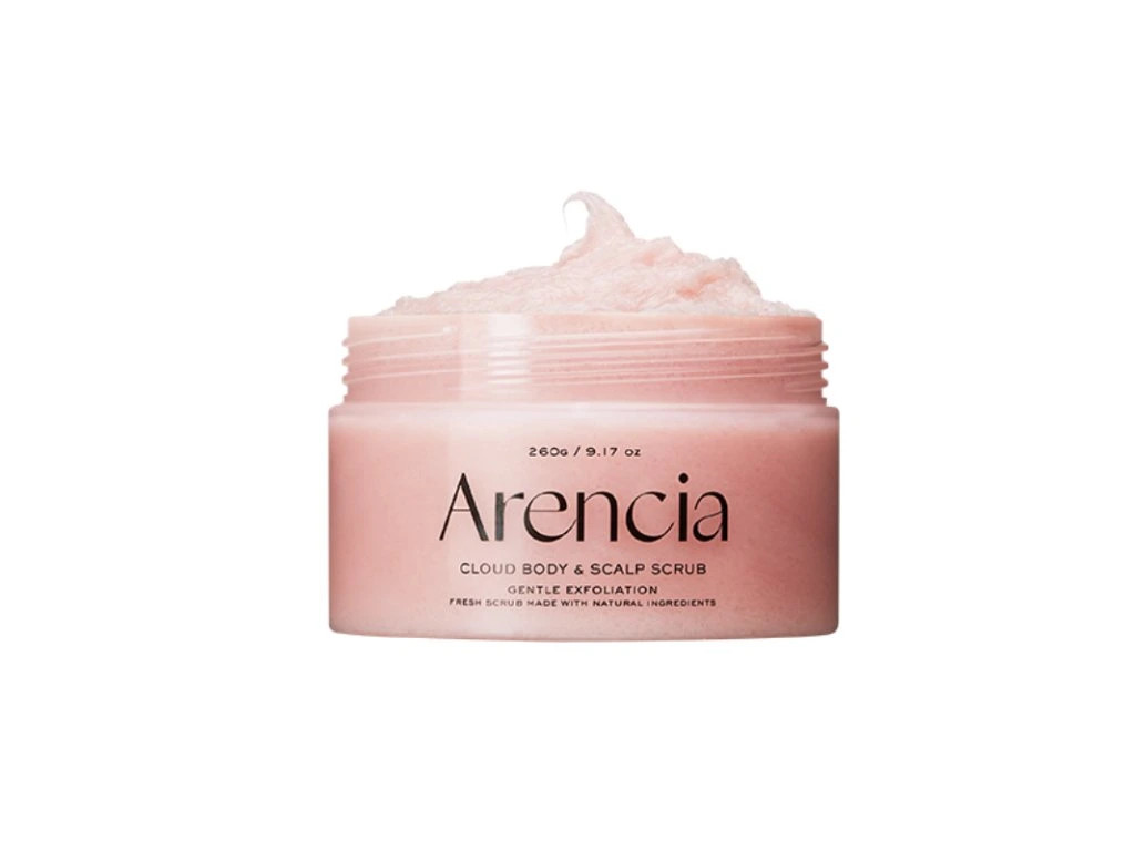 Levně Jemný tělový a vlasový peeling - Arencia Fresh Cloud body & scalp scrub Lavender & Pear