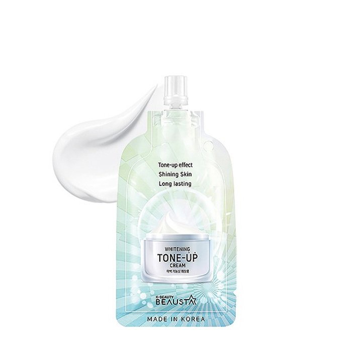 Levně Rozjasňující hydratační krém - Beausta Whitening Tone-Up cream
