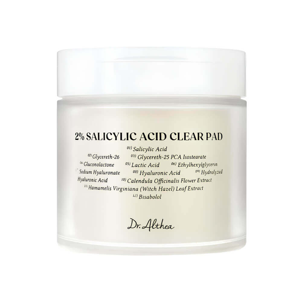 Levně Čisticí tamponky s kyselinou salicylovou - Dr. Althea 2%Salicylic Acid Clear pad